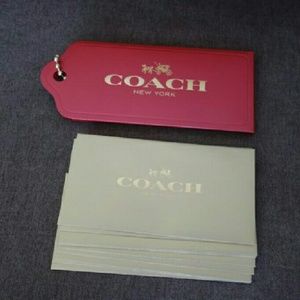 Coach Envelope Holder & Envelopes
