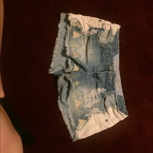 jean shorts