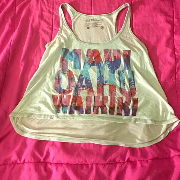 Crop top tank