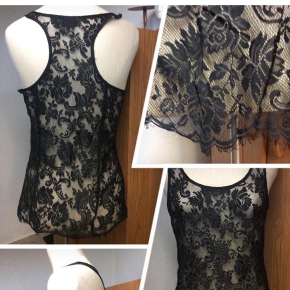 a.n.a Tops - A. N. A. Lace Topper