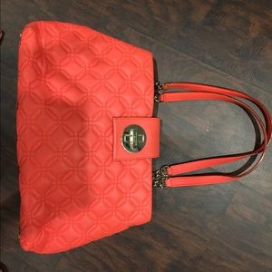 Kate spade Astor court coral bag