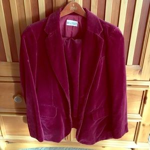 Vintage Lanvin blazer and skirt set