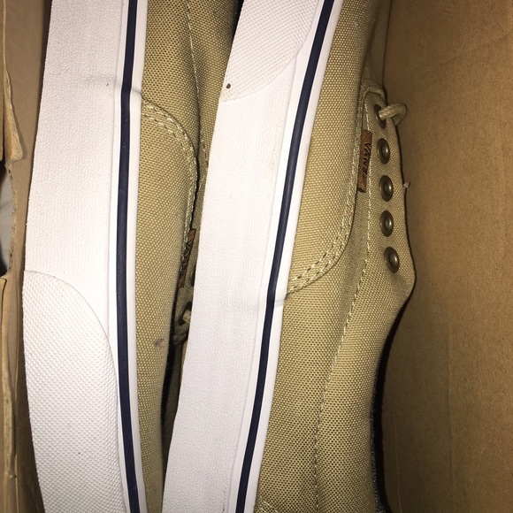 Khaki colored Vans men size 9.5