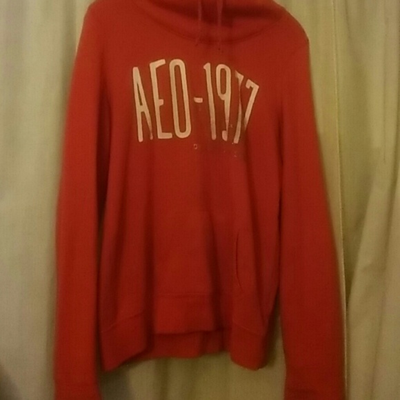 Aeropostal orange hoodie