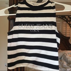 Guess jeans cropped top