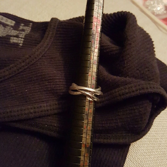 NWOT Triple silver ring