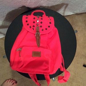 Small PINK backpack.