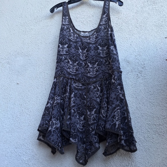 Dark Grey Free People Intimately Dress
