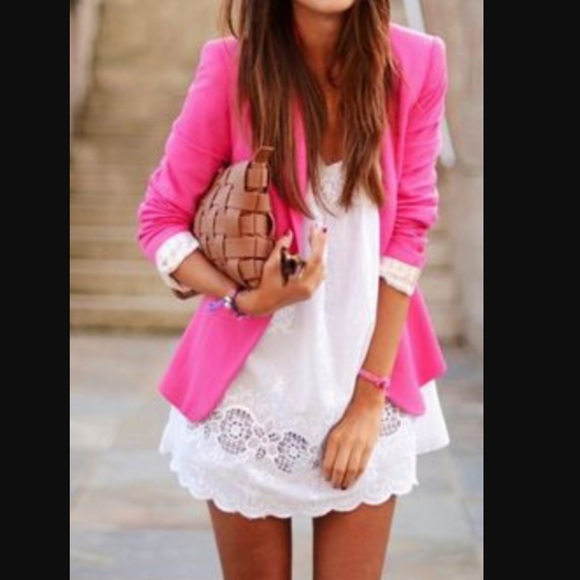 Pink Blazer, Worn once