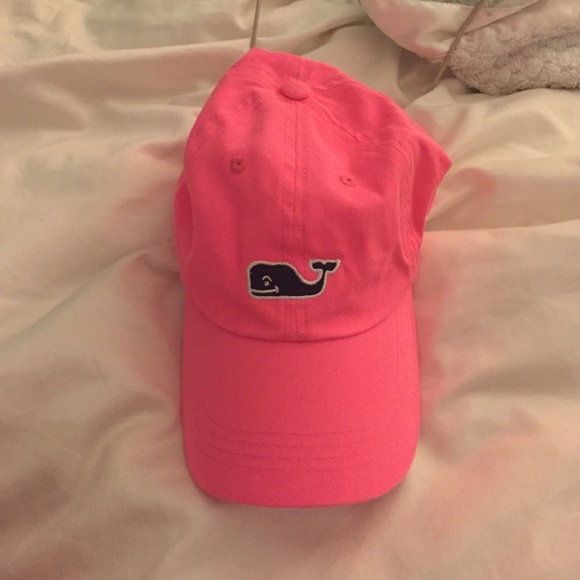 Vineyard vines neon pink hat