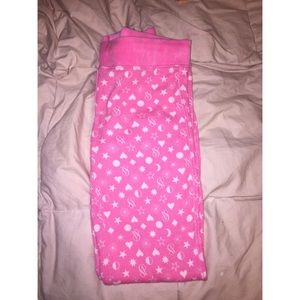 vs pink pj pants/leggings