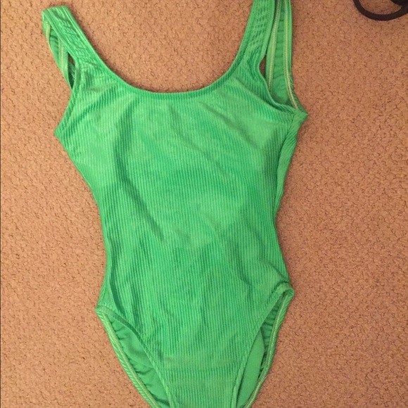 Lime Green Rave Bodysuit