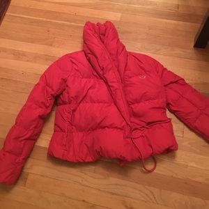Hollister puffy jacket