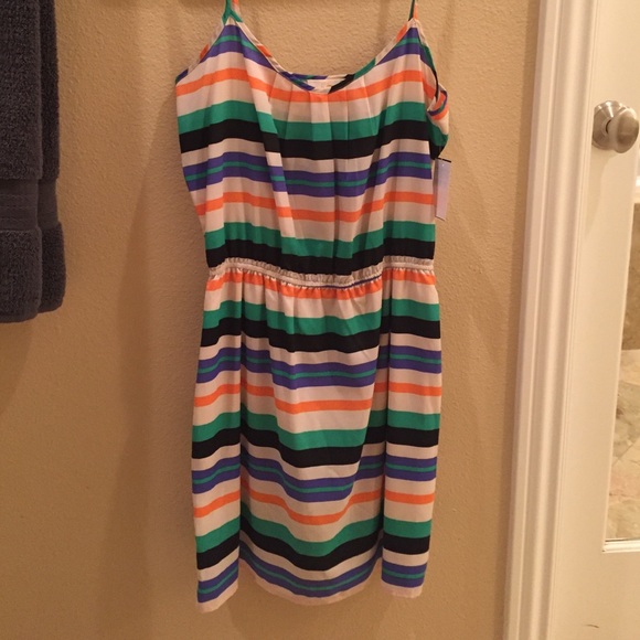 NWT COLLECTIVE CONCEPTS DRESS M striped