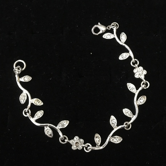 Gorgeous Silver Bling Bracelet