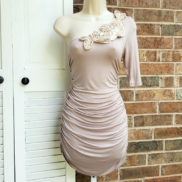 ʀᴜᴇ 21 | dusty rose one shoulder dress - Picture 2 of 4