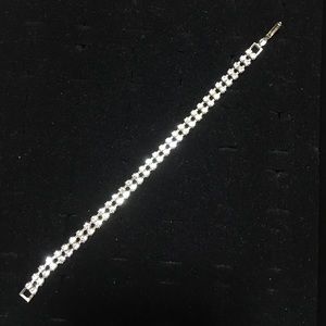 Beautiful Double Strand Bling Bracelet!
