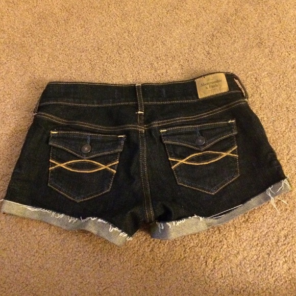 New Abercrombie&Fitch Women Denim Shorts Size 0
