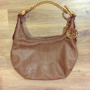FENDI small chef chain hobo bag.