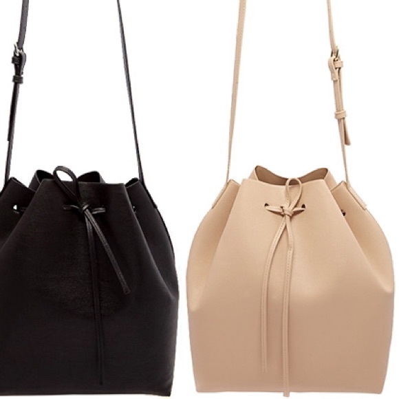 Rosy Nude Bucket Bag