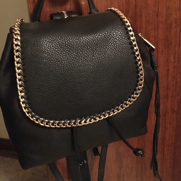 BRAND NEW✨black & gold Rebecca Minkoff backpack