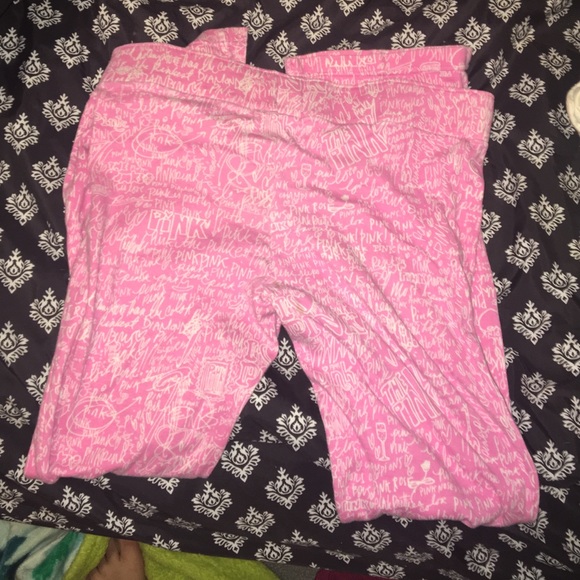 Victoria secret pink pajama pants