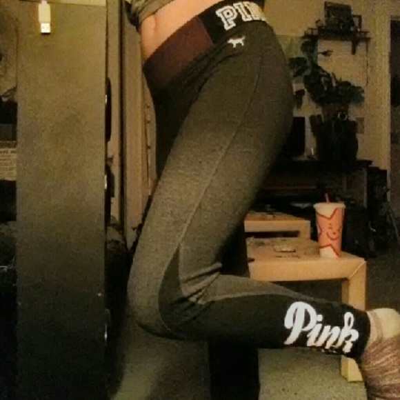 PINK yoga leggings - Picture 3 of 4