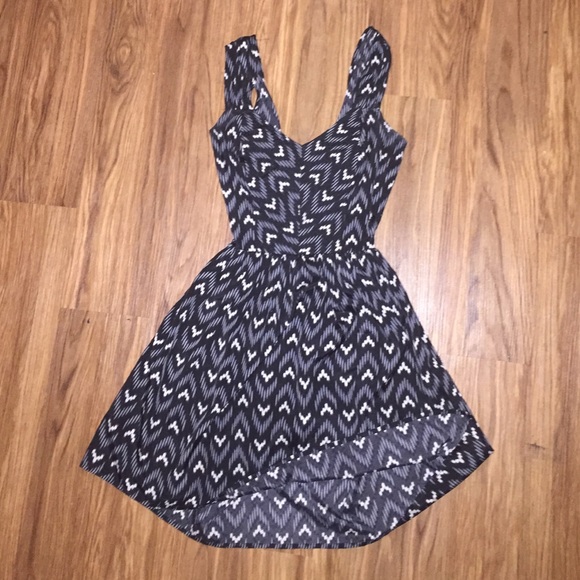 Black Open back Dress