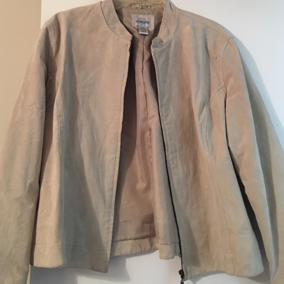 Chico's Suede Jacket New condition