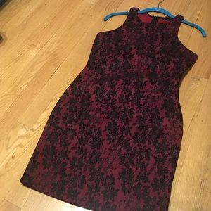 Lulus Red BodyCon formal dress