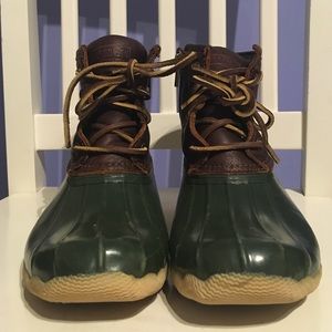 Gently Worn Sperry Duck boots