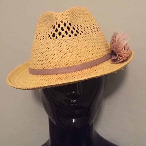 Ann Taylor Loft Yellow Hat