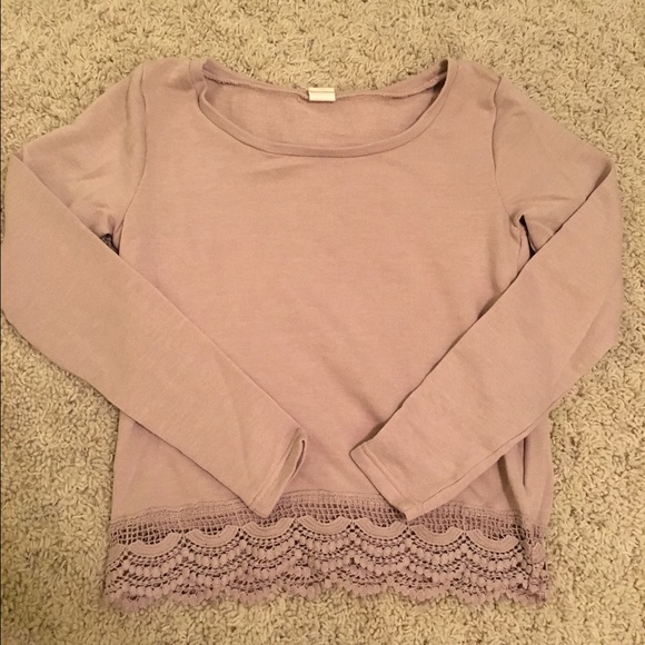 Laced Wild Pearl Sweater