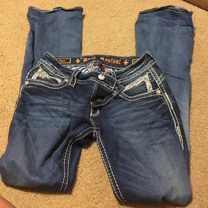 Rock revival jeans