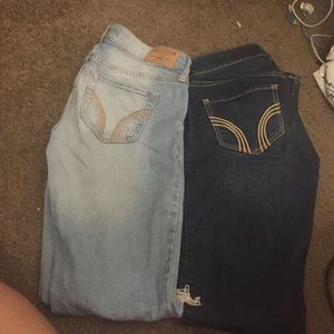 Hollister jeans refer to pictures for sizes