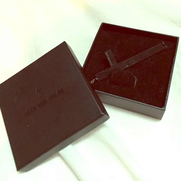 ALEX AND CHLOE - ACRYLIC CROSS NECKLACE