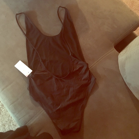 Peekaboo swimsuit
