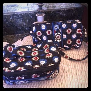 Vera Bradley travel set