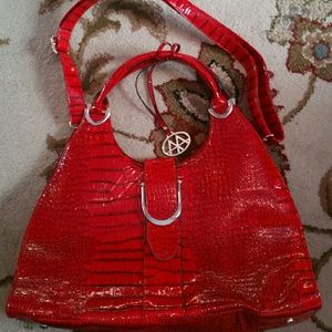 New! Red Crocodile Purse!