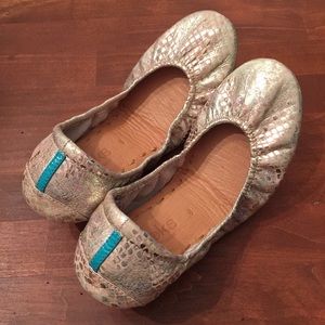 Tieks Romantic Blush Flats Size 6