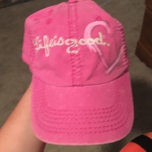 Pink Life is Good hat
