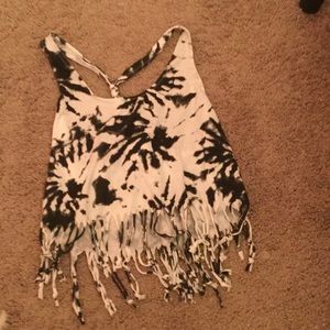 Cute tye dye crop top from forever 21