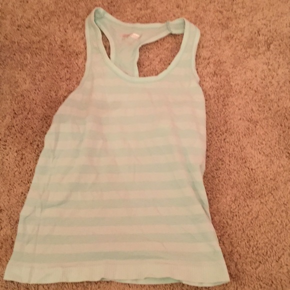 blue workout tanktop from Forever 21 XS