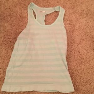blue workout tanktop from Forever 21 XS