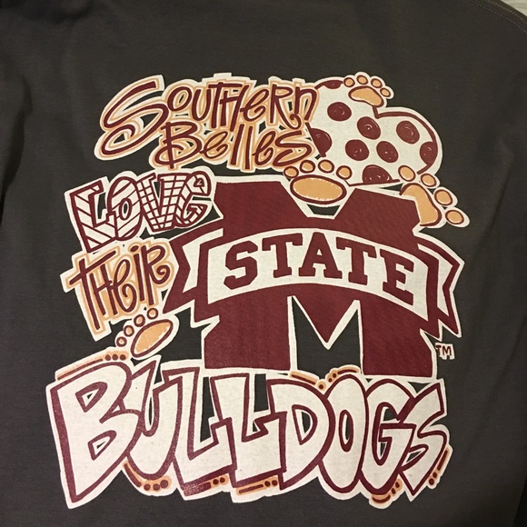 Southern belle Mississippi state bulldog Shirt