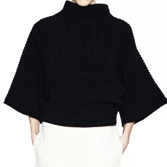 ▪️Acne Studios Black Cropped Sweater▪️ - Picture 2 of 3