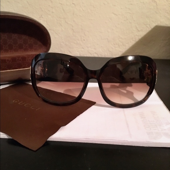 Gucci Tortoise Brown Sunglasses
