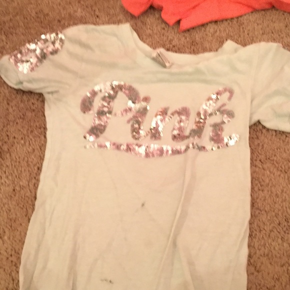 Teal shirt from Victoria's Secret pink