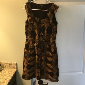 Banana republic butterfly print dress