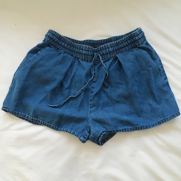 Zara denim shorts